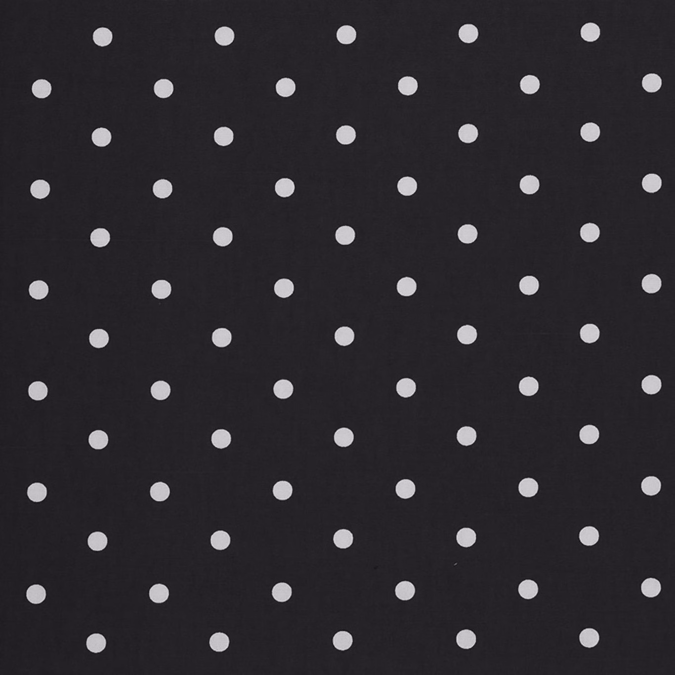 Charcoal fabric with evenly spaced pale grey dots and subtle woven texture