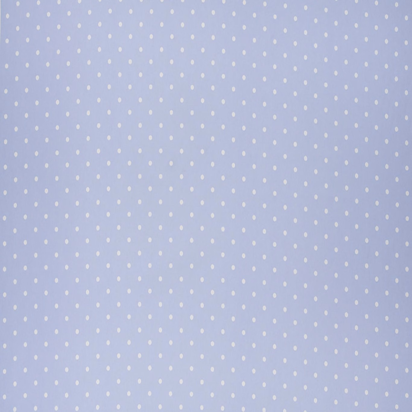 Pale powder-blue fabric with evenly spaced tiny ivory oval dots and subtle texture