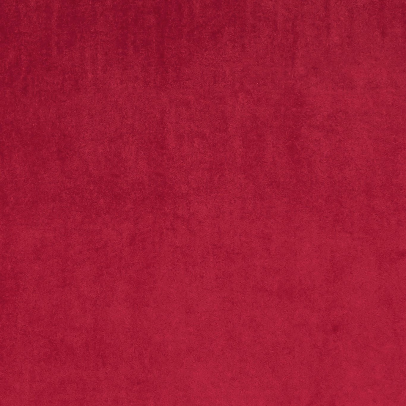 Deep raspberry-red textile with a softly mottled, plush-looking surface