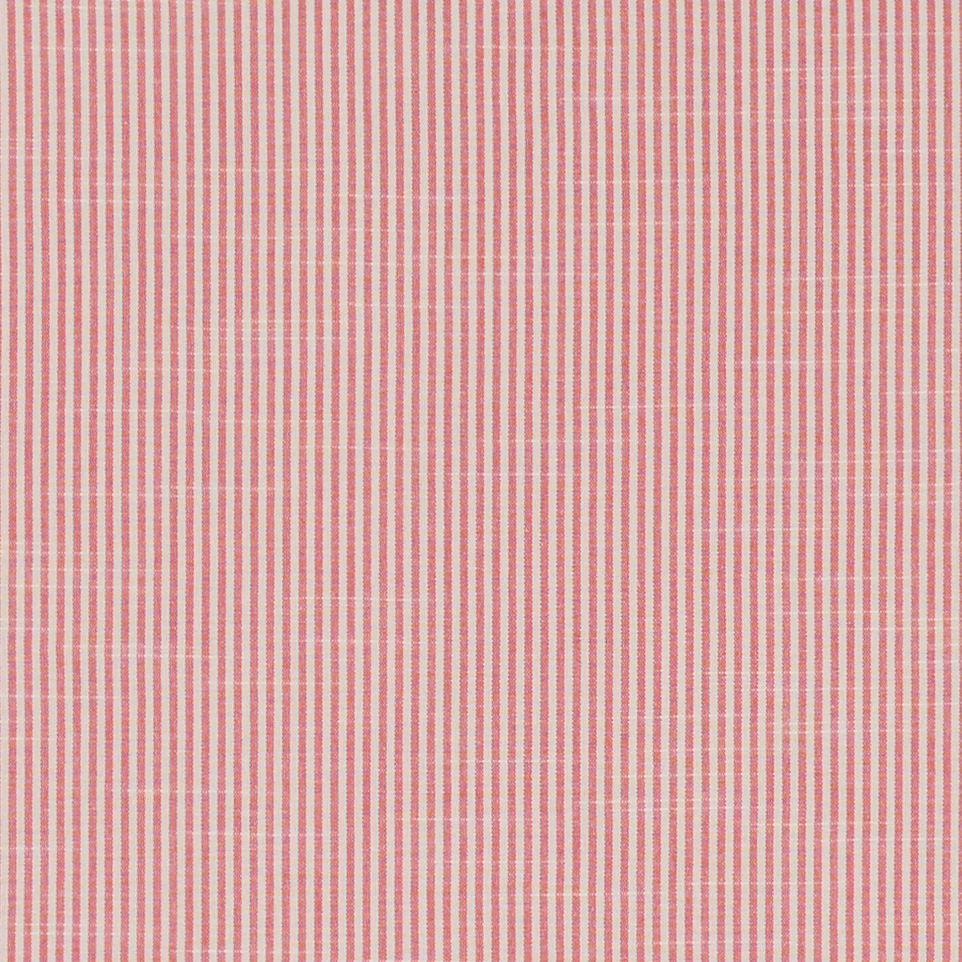 Fine vertical fuchsia and blush stripes in a lightly textured woven surface
