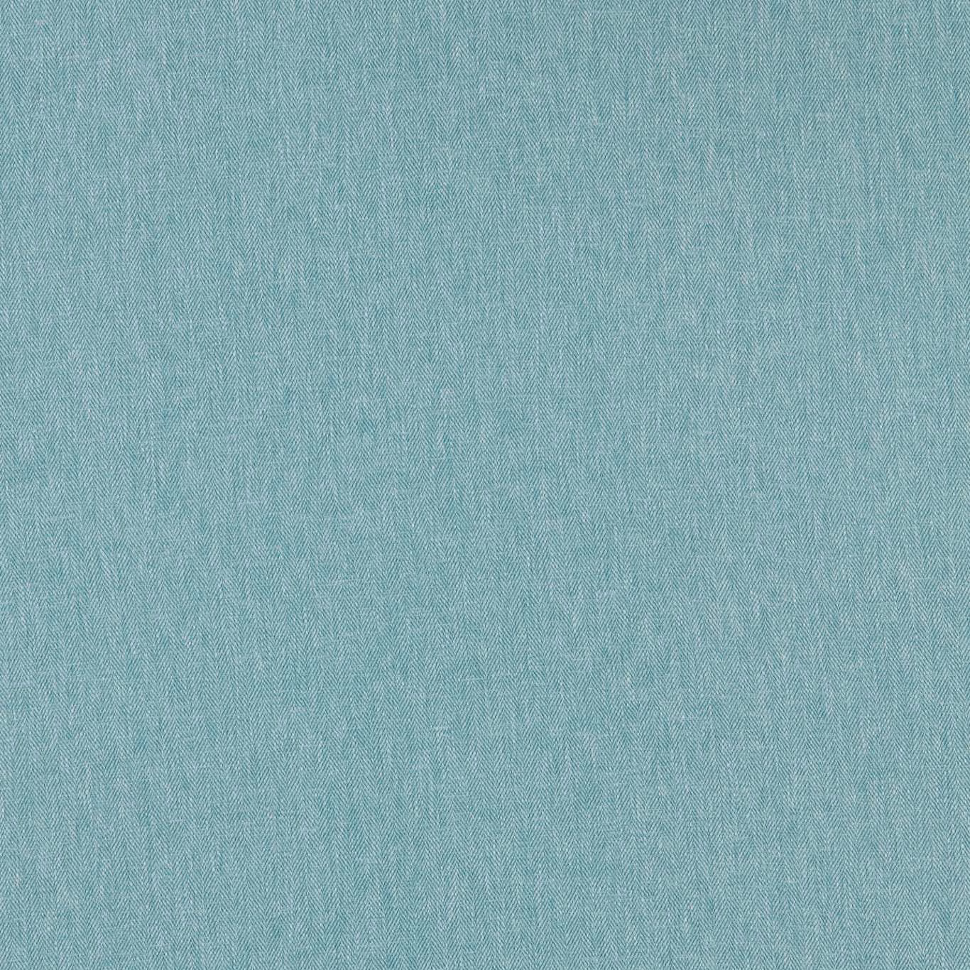 Close-up of cool aqua-teal plain weave with fine, subtly mottled texture