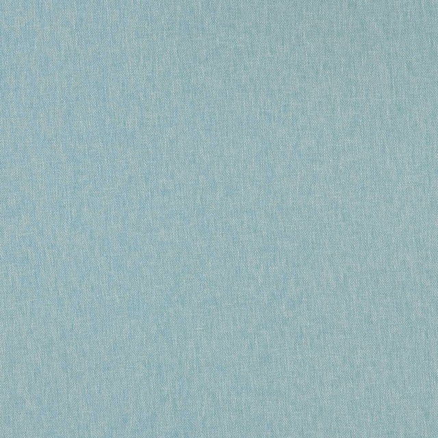 Pale aqua-blue Orla Cloud swatch showing a fine, softly mottled woven texture