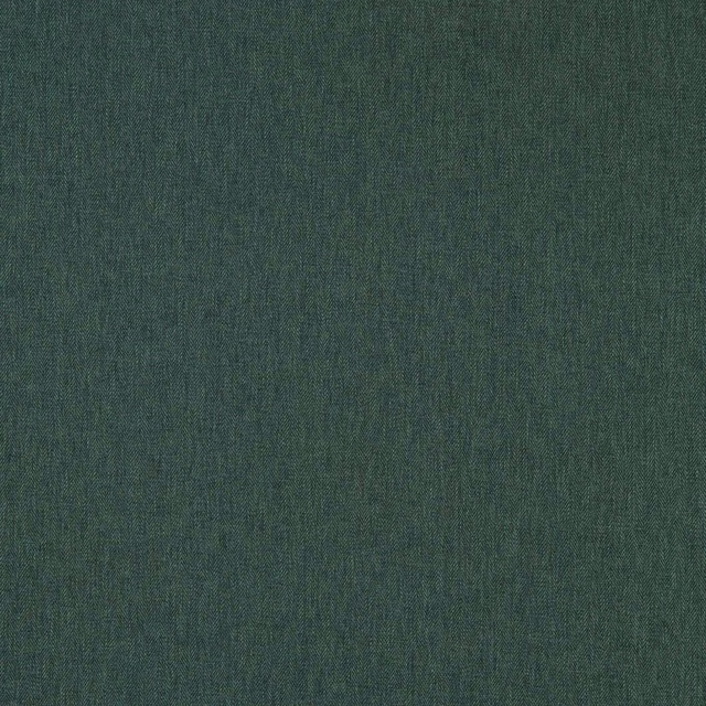 Deep forest-green woven fabric with fine vertical grain and softly mottled shading