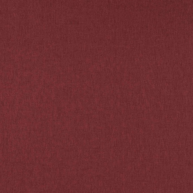 Close-up of deep garnet-red plain woven fabric with subtle tonal texture