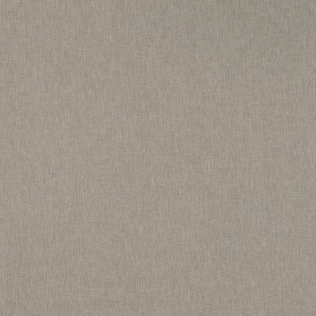 Warm grey-taupe plain woven fabric with fine flecked linen-like texture