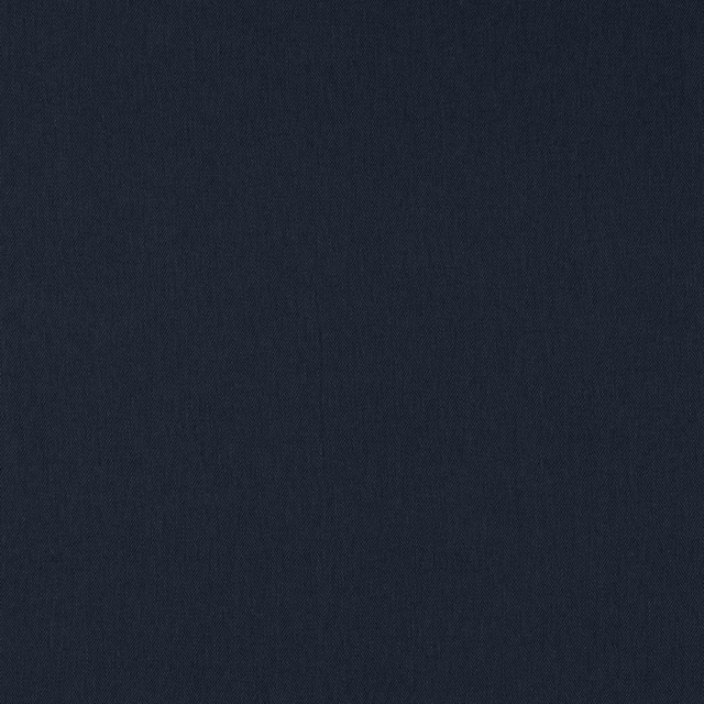 Fine midnight navy woven fabric with a near-black blue tone and subtle grain