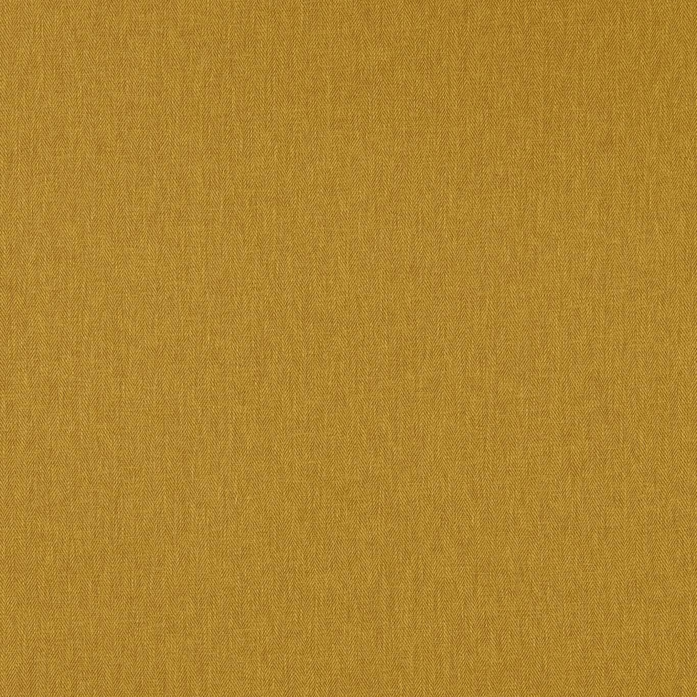 Warm saffron-gold plain weave showing a fine, softly varied textile texture