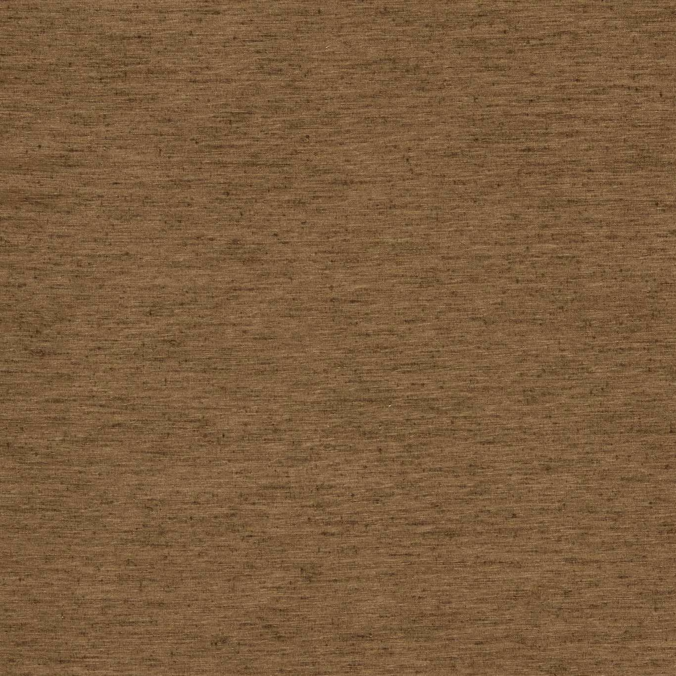 Warm cocoa-brown fabric with subtle horizontal slub texture and tonal woven variation