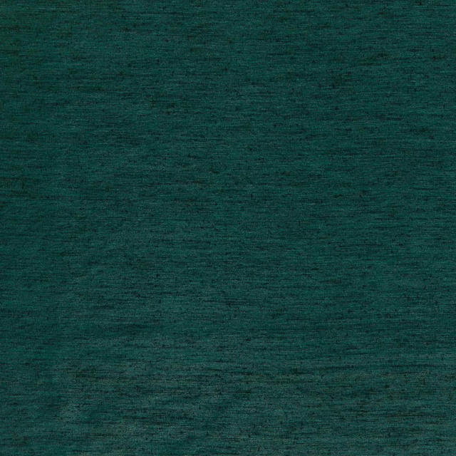Deep forest green textile with fine horizontal slub texture and tonal shading