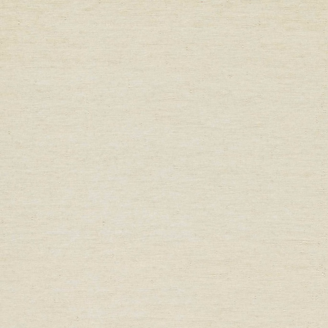 Soft ivory woven fabric with fine horizontal striations and subtle tonal flecks