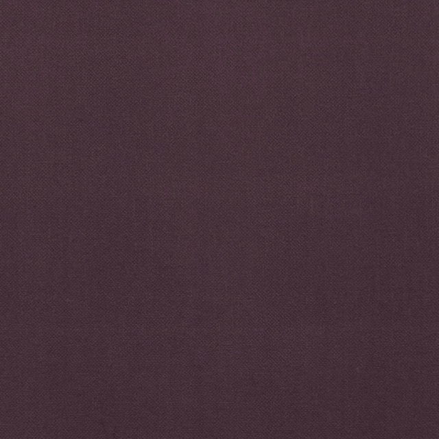 Deep damson plain weave with subtle crosshatch texture in close-up