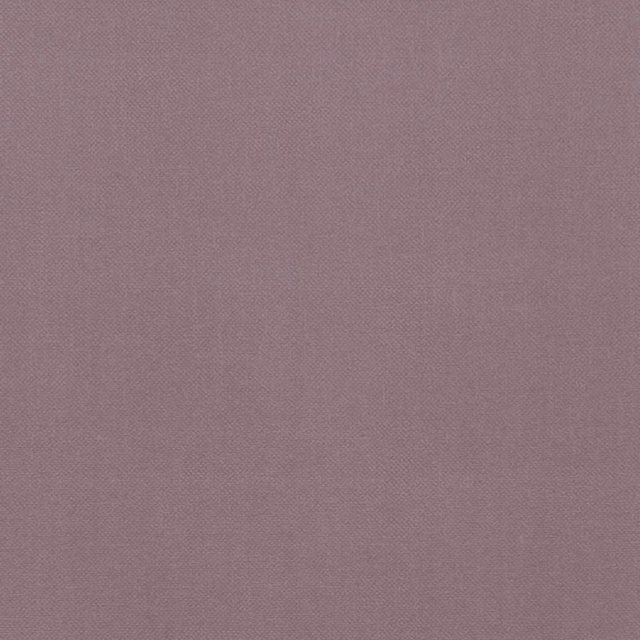 Close-up of muted heather-mauve plain weave with a fine, softly varied texture