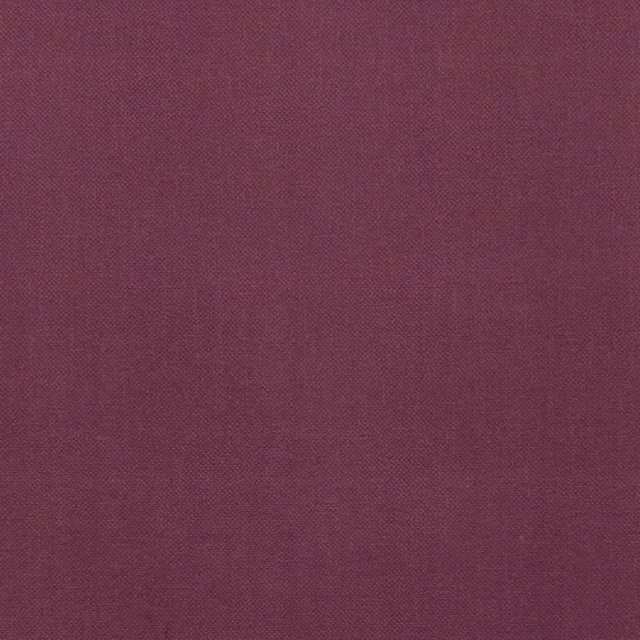 Deep port-burgundy plain woven fabric showing a fine, even crosshatch texture