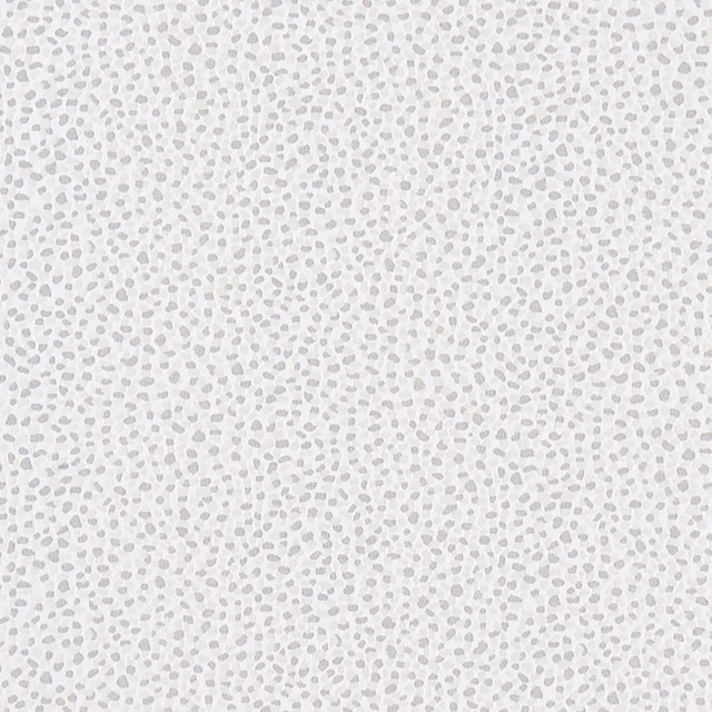 Ivory fabric with fine pale-grey dappled marks and a lightly textured surface