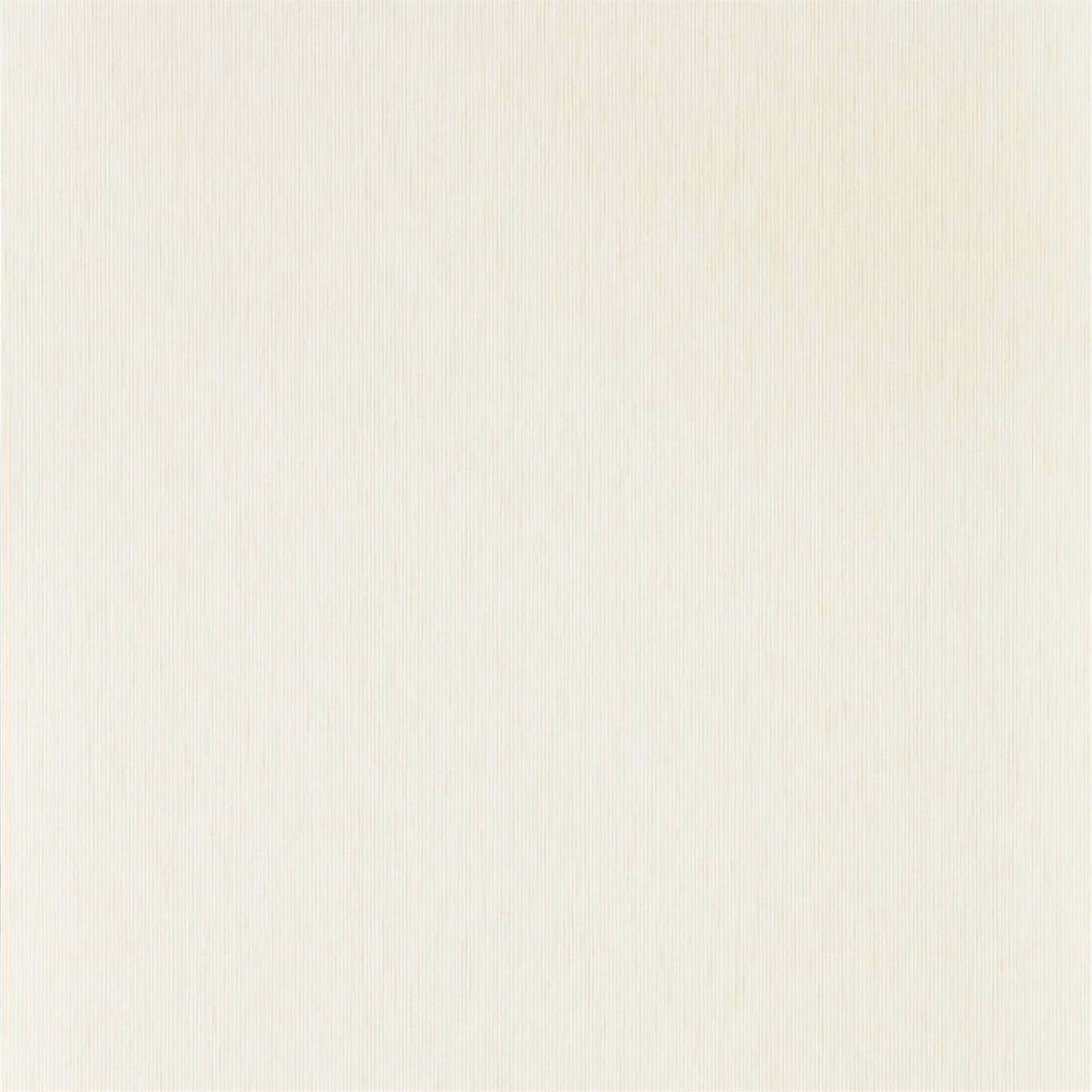 Soft ivory wallpaper with delicate vertical strié lines and subtle tonal variation