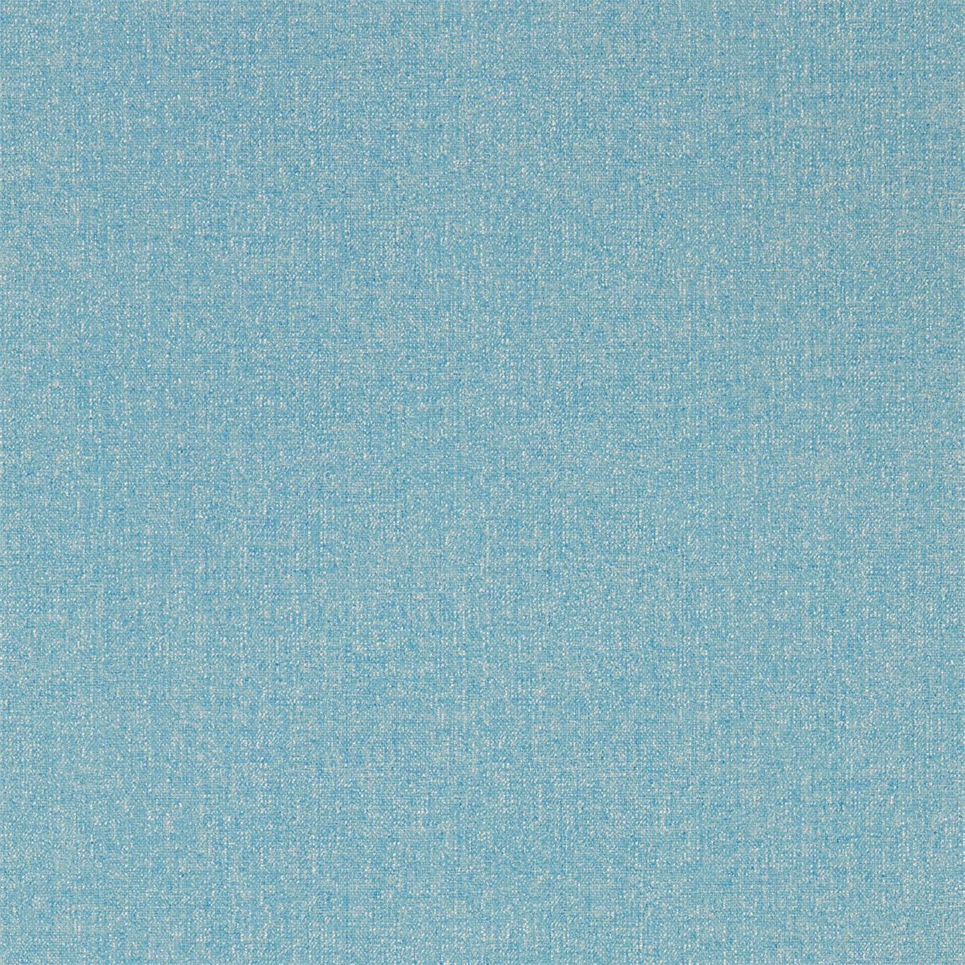 Cool aqua-blue plain wallpaper with fine pale crosshatch texture