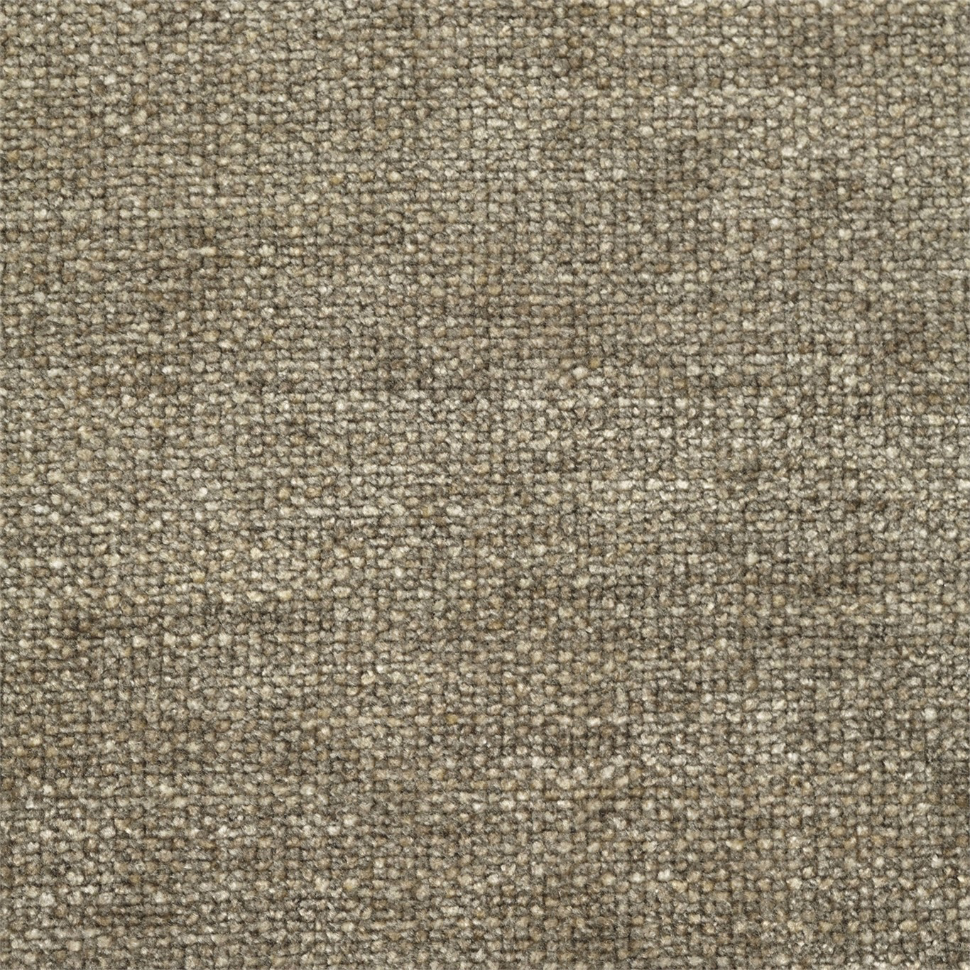 Close-up of a warm mushroom taupe tightly woven fabric with subtle flecks