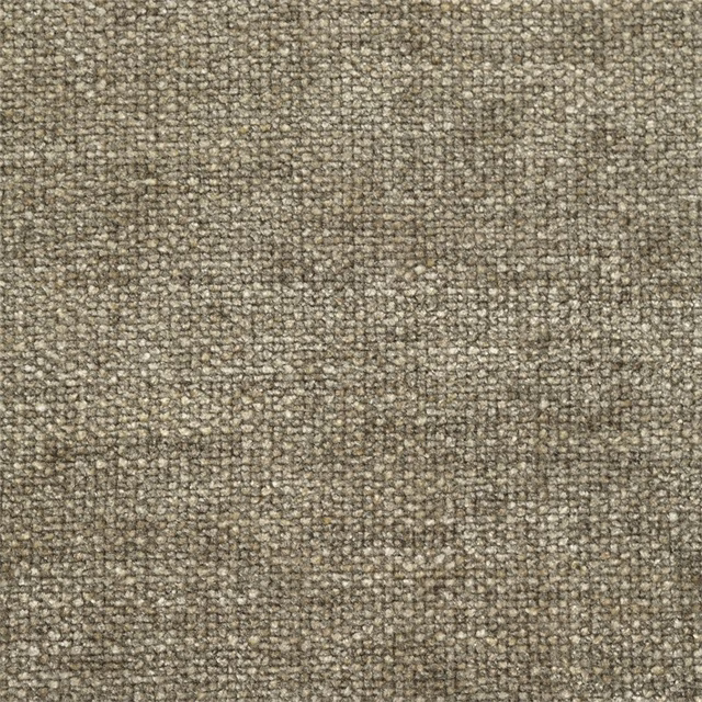 Close-up of a warm mushroom taupe tightly woven fabric with subtle flecks