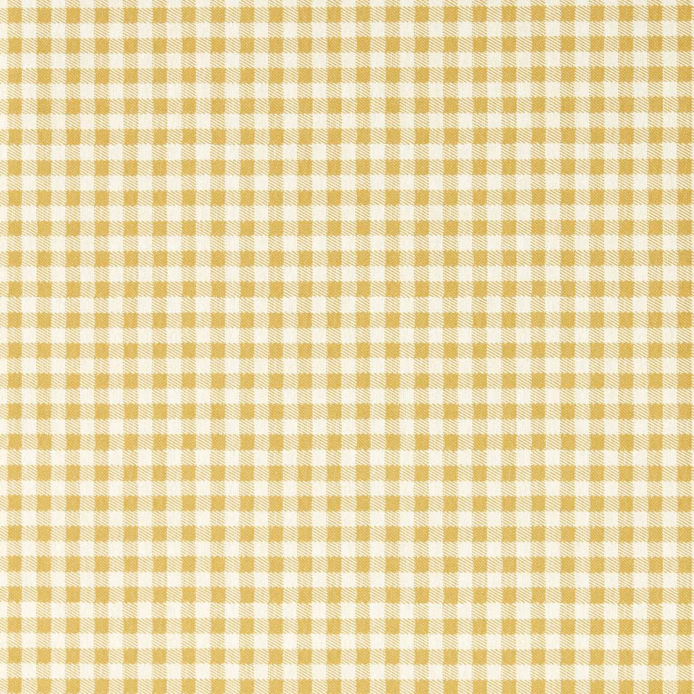 Warm honey and cream gingham checks in a crisp repeating wallpaper swatch
