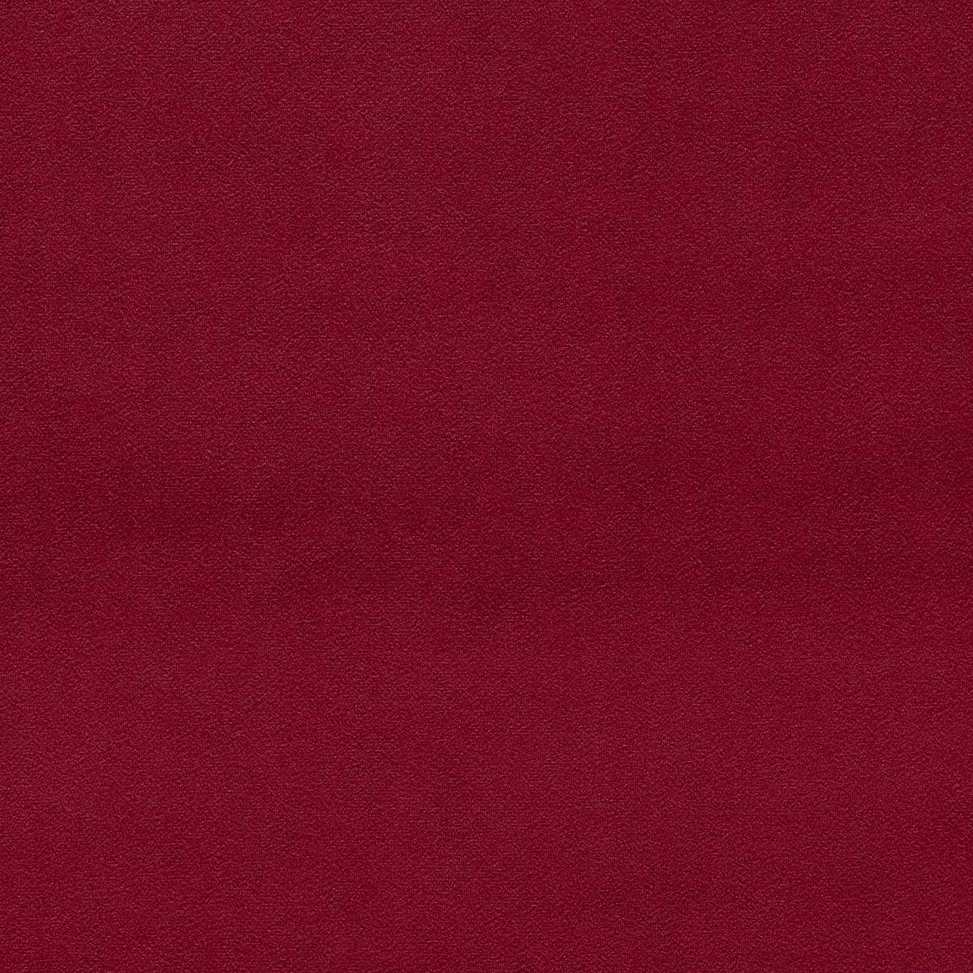 Deep claret red velvet with a smooth, dense pile and subtle sheen