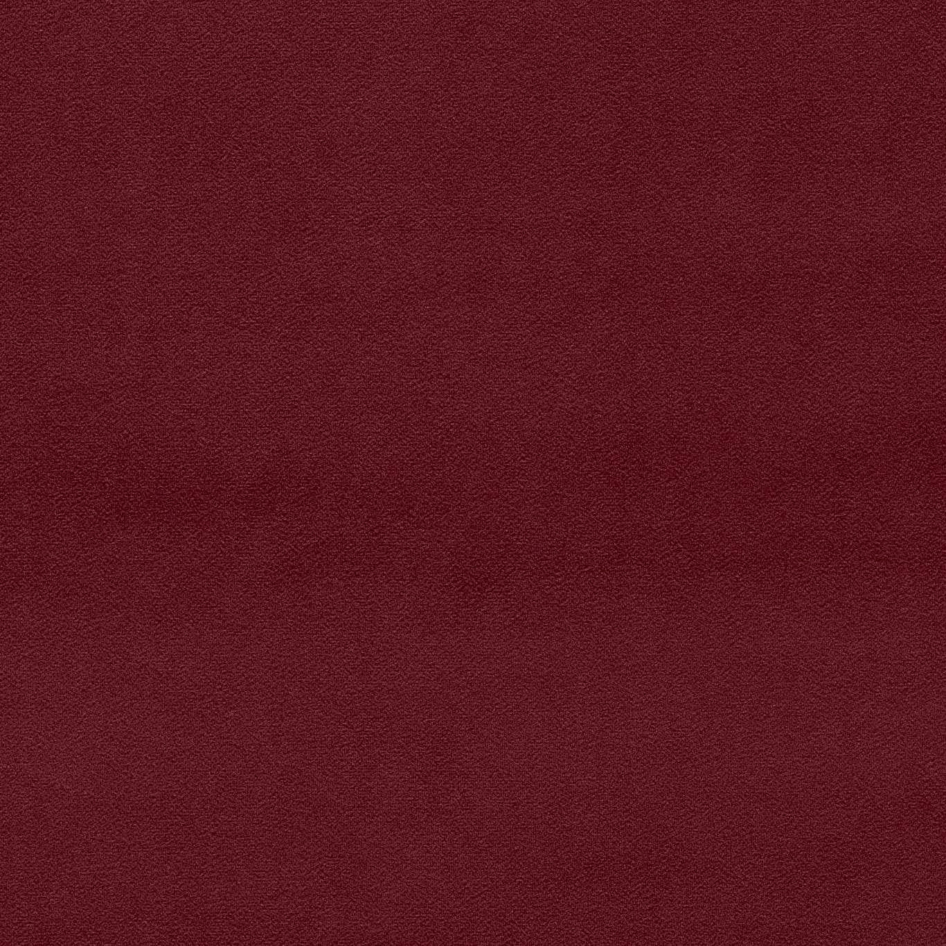 Deep mahogany red velvet swatch with a dense, low-sheen pile