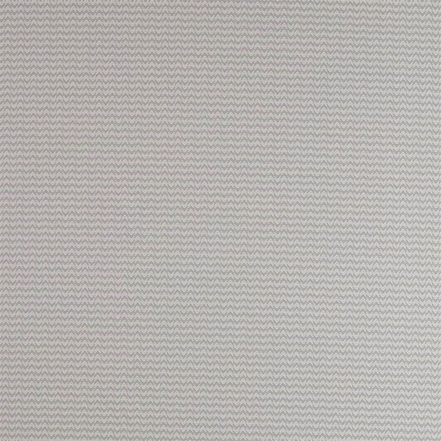 Soft silvery grey herringbone check fabric with fine woven texture