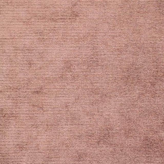 Dusty conch pink velvet swatch with fine, even pile texture