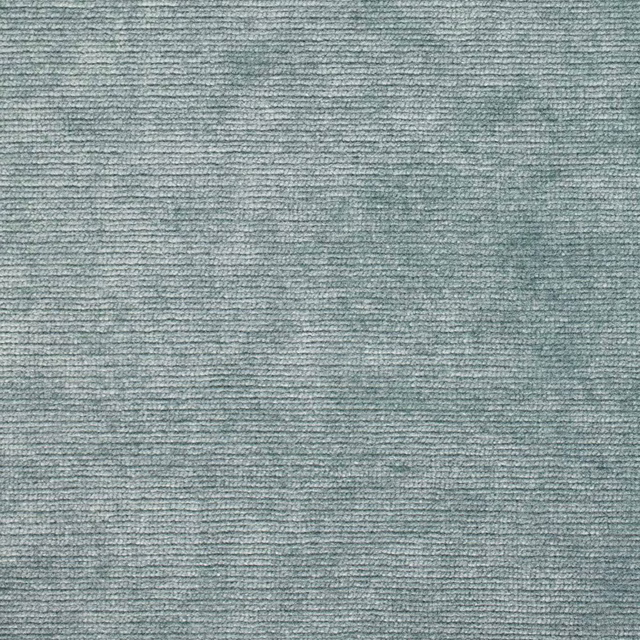 Pale sea-glass teal velvet with a soft, fine-pile ribbed texture