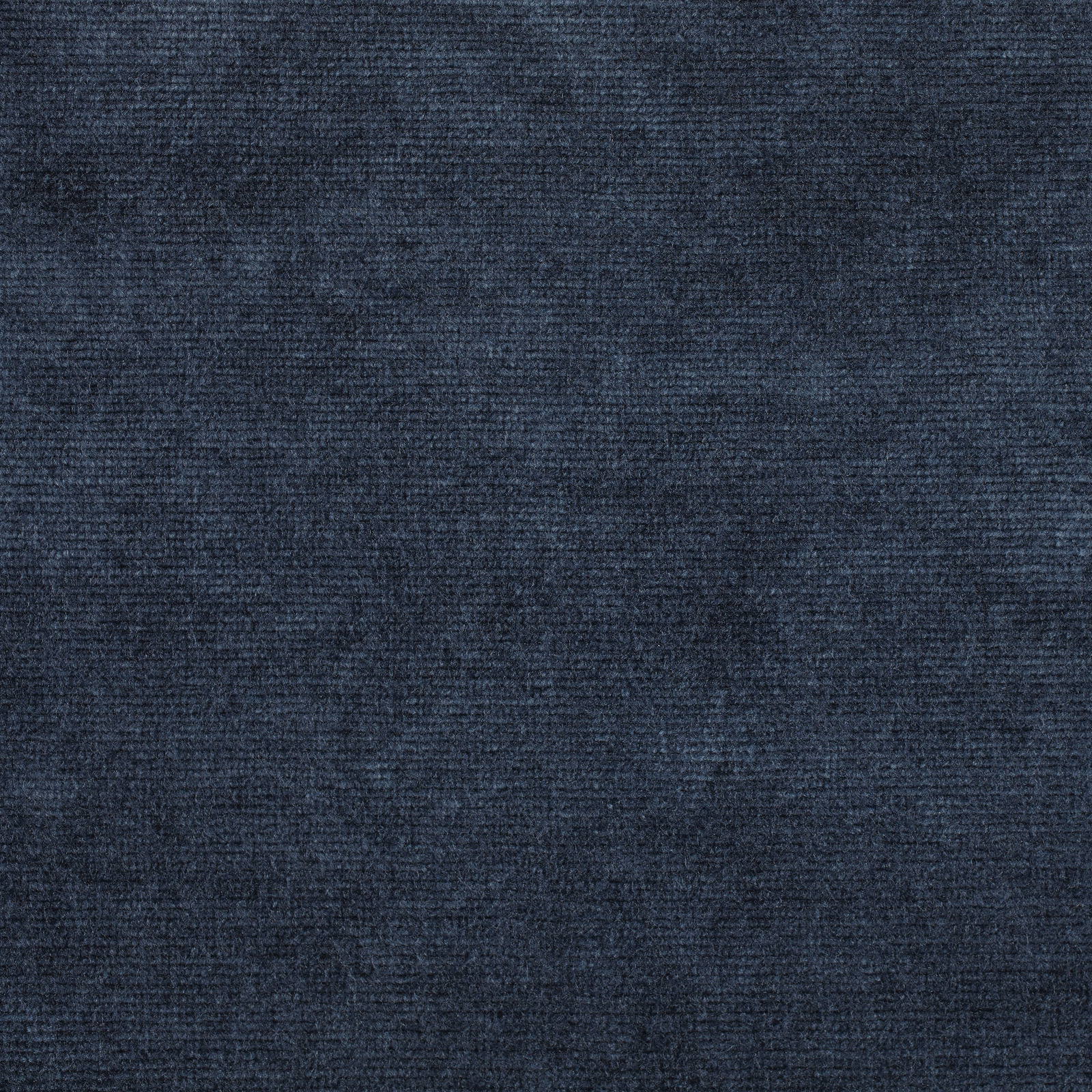 Dark indigo velvet swatch with a soft, matte pile texture