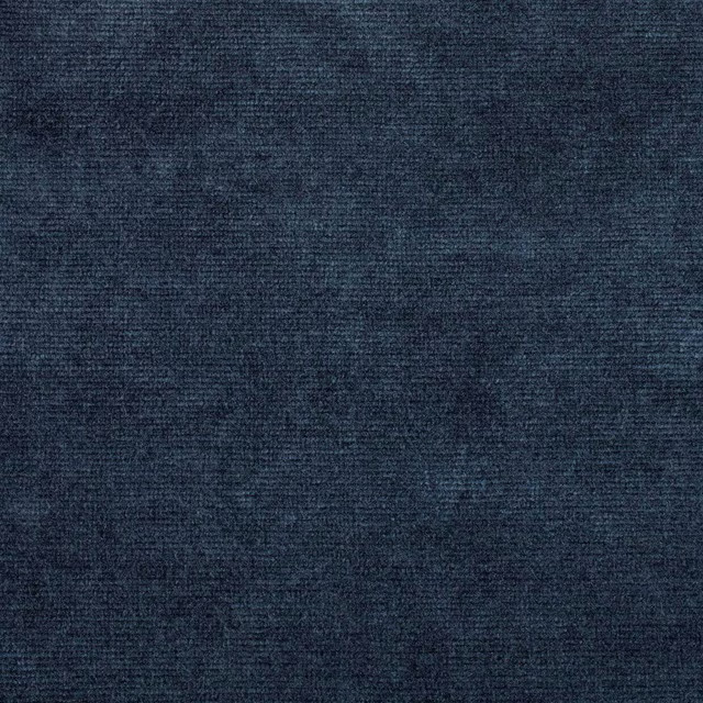 Dark indigo velvet swatch with a soft, matte pile texture