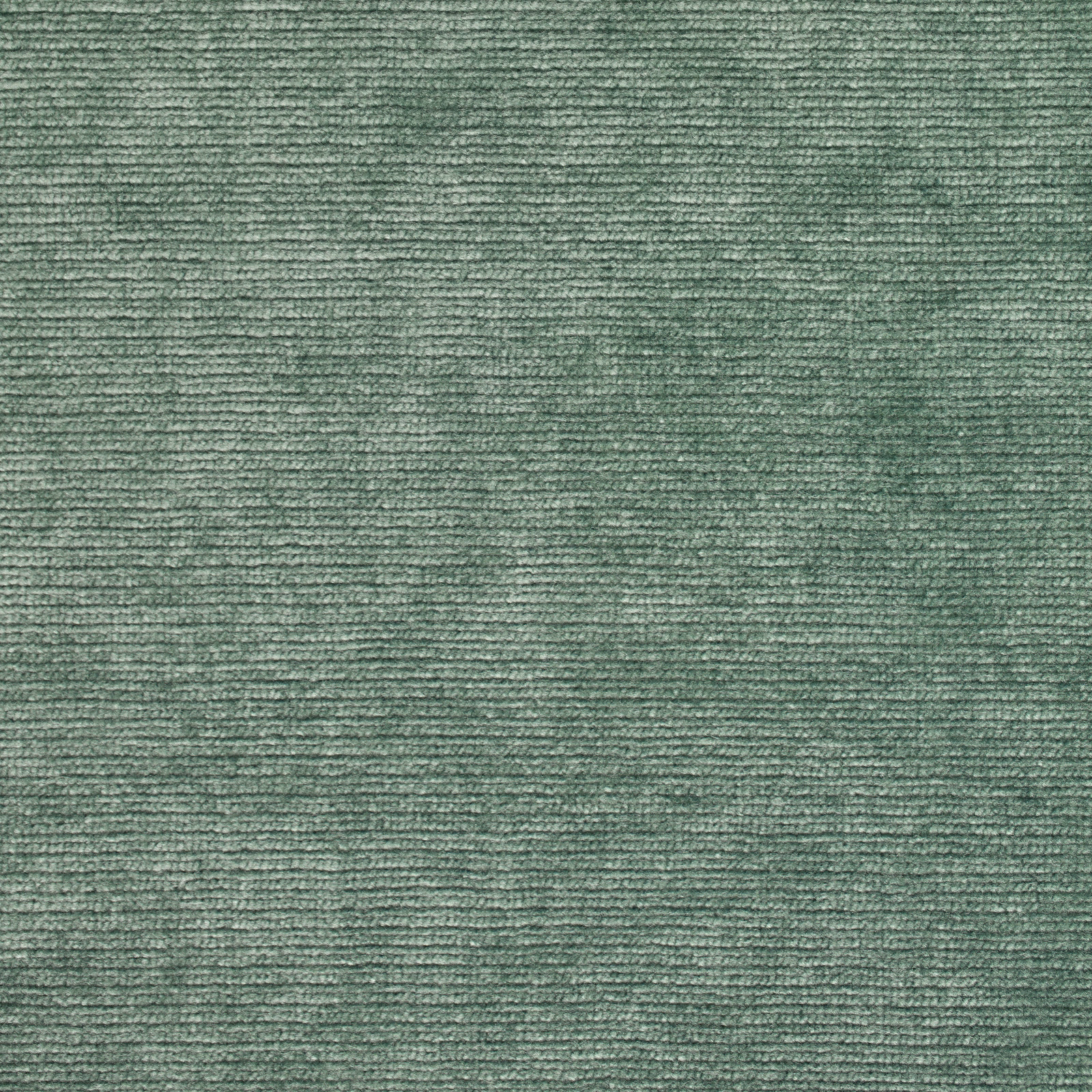 Muted jade green velvet swatch with fine ribbed texture and soft sheen