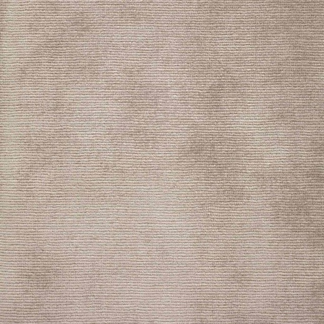 Soft sandy beige ribbed velvet fabric swatch with matte texture
