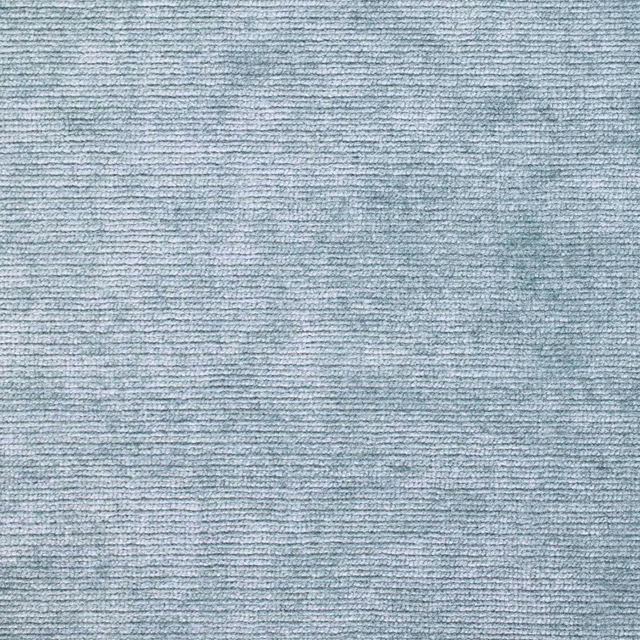 Pale icy blue velvet with a soft ribbed pile and gentle sheen