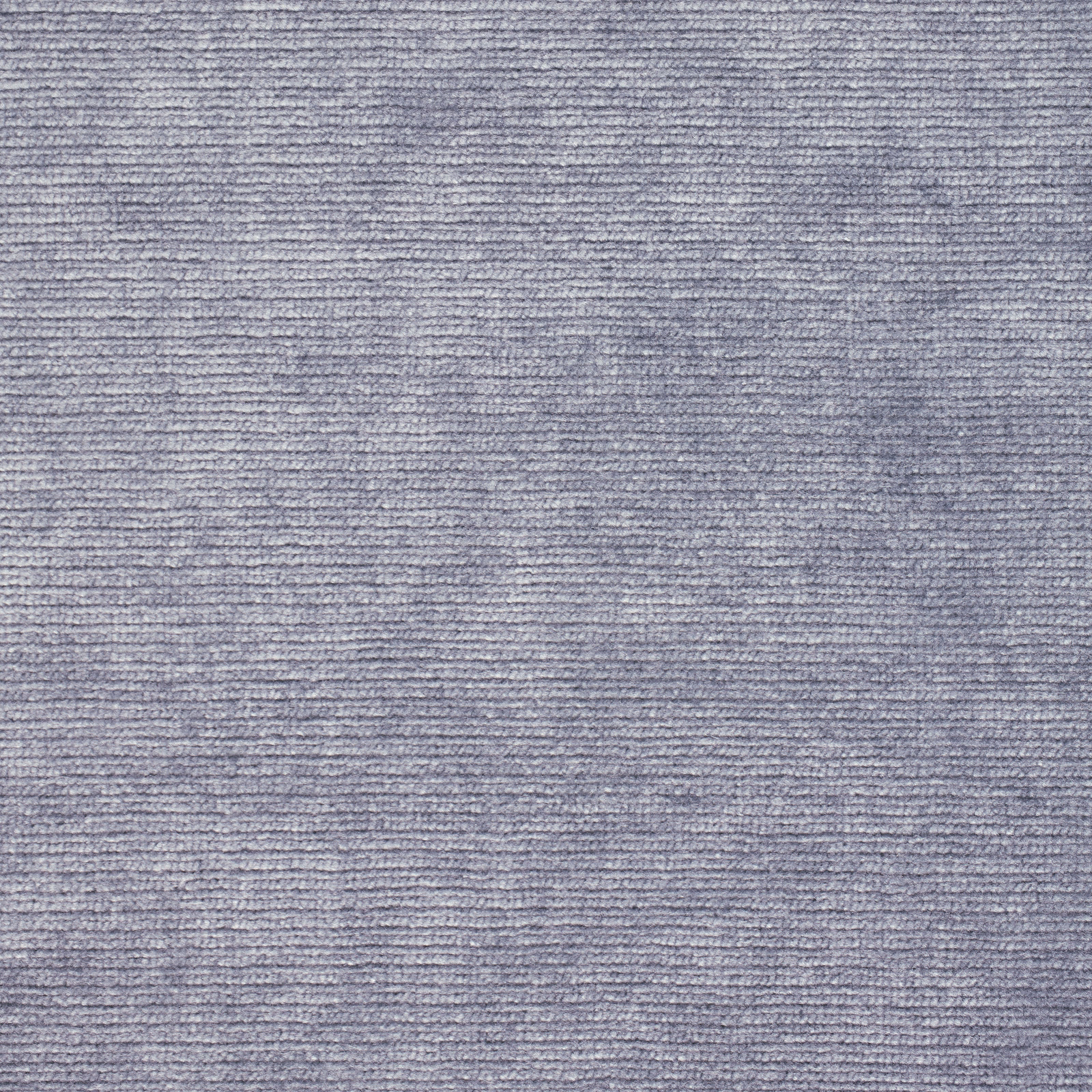 Soft lilac-grey velvet swatch with subtle horizontal pile texture