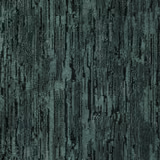 Dark teal velvet swatch with vertical striated texture and mottled pile