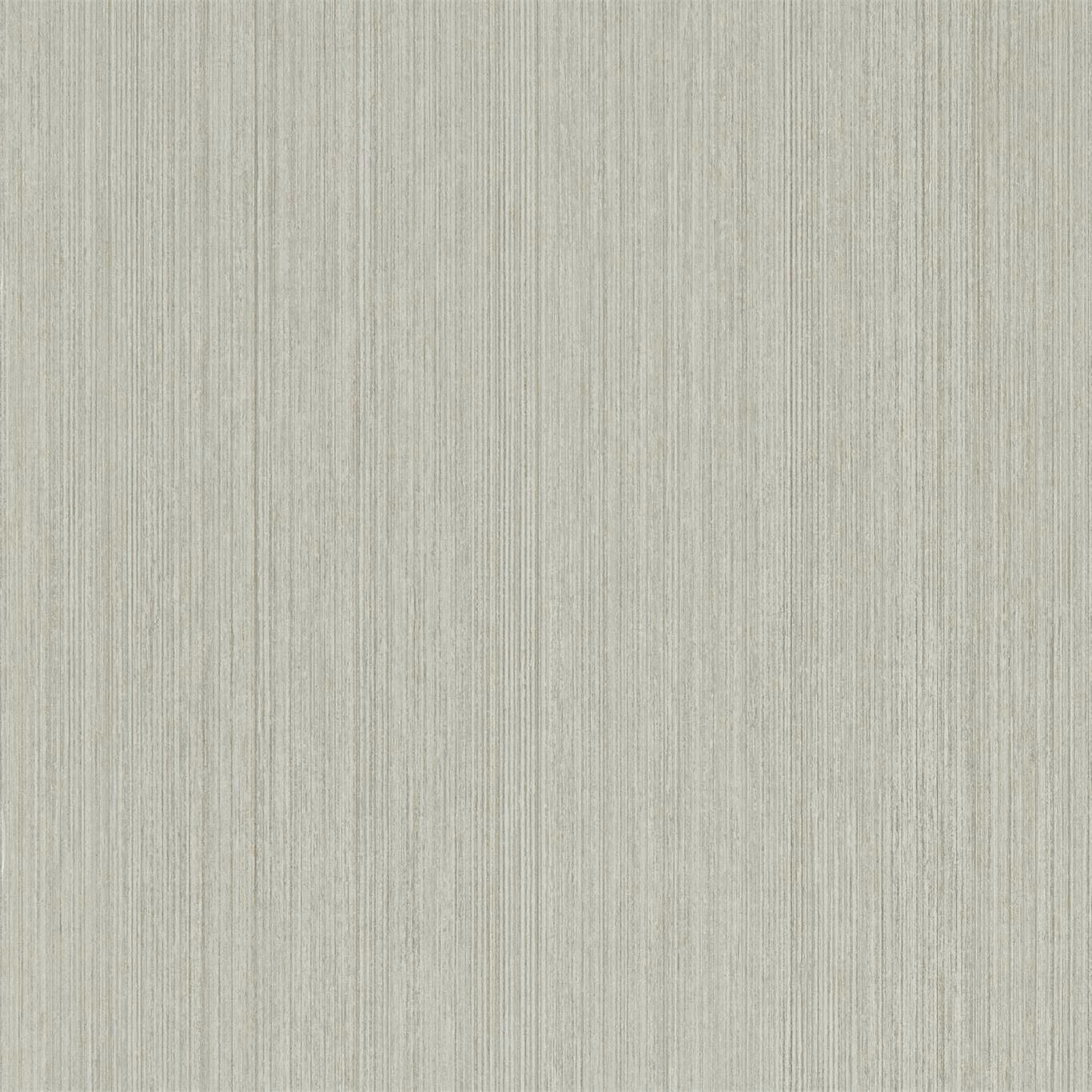 Cool pale grey wallpaper with fine, closely spaced vertical striations
