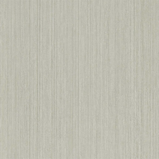 Cool pale grey wallpaper with fine, closely spaced vertical striations
