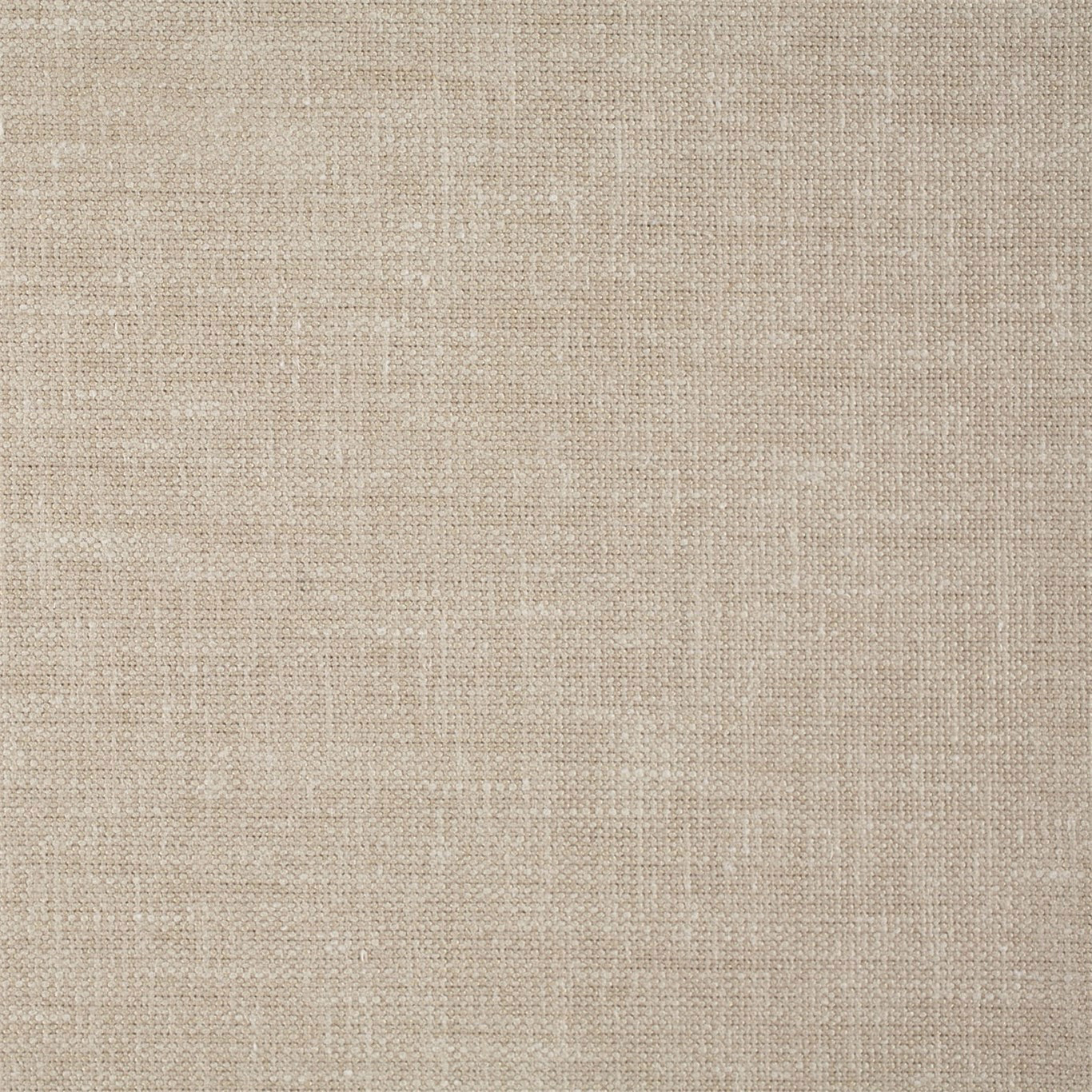 Close-up of a soft almond beige woven fabric with fine, even texture