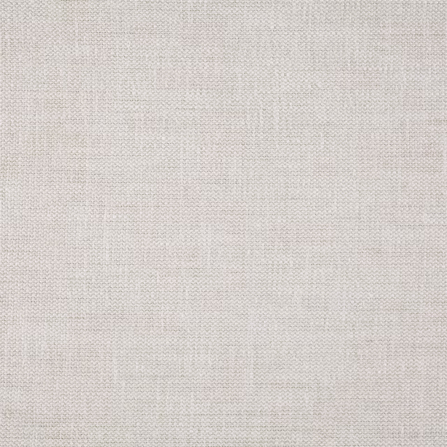 Close-up of a pale birch cream plain weave fabric with fine textured surface