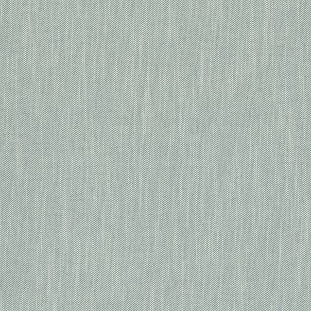 Soft alpine green chevron woven fabric with a fine textured finish
