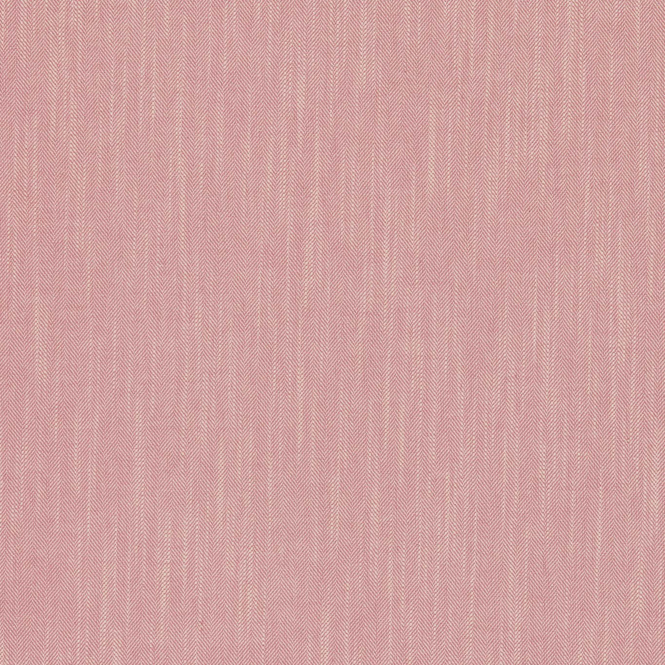 Soft coral pink woven fabric with fine herringbone texture and subtle vertical striping