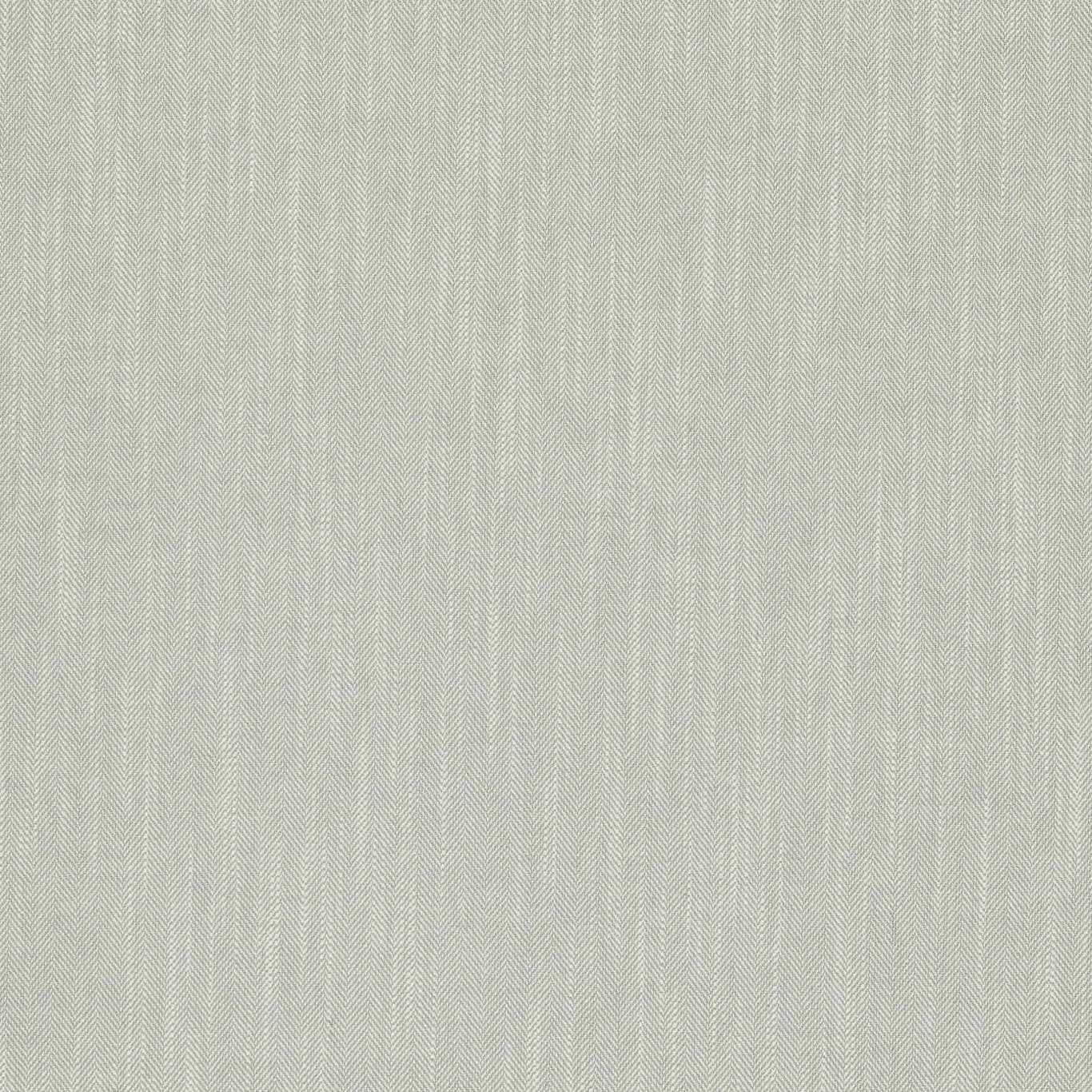 Pale dove grey woven fabric with fine herringbone texture