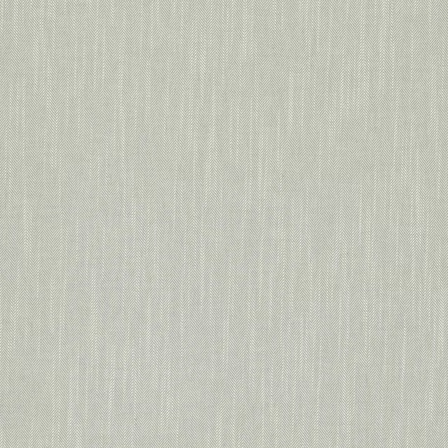 Pale dove grey woven fabric with fine herringbone texture