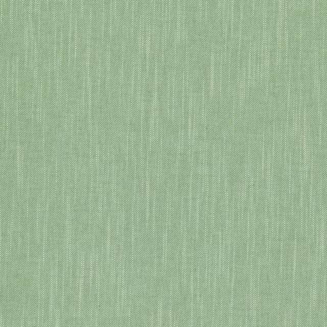 Pale fern green herringbone woven fabric with fine diagonal texture