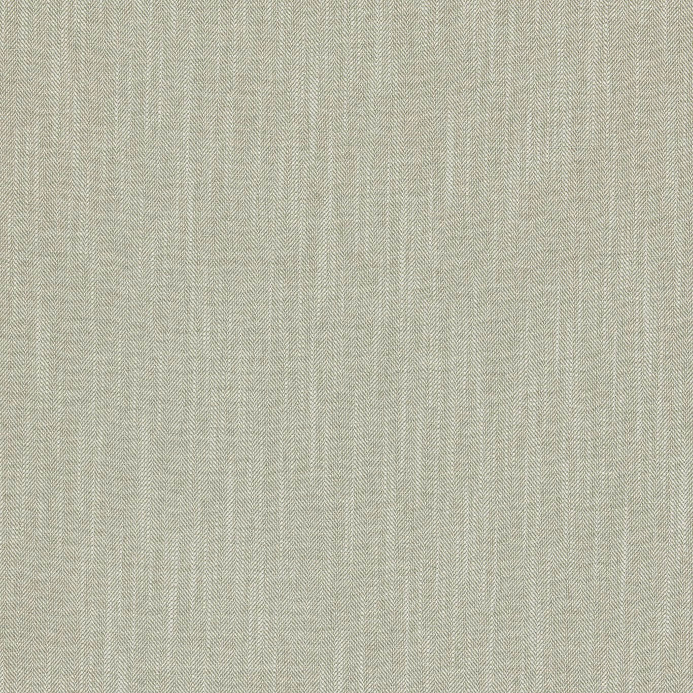 Soft sage green woven fabric with fine herringbone texture