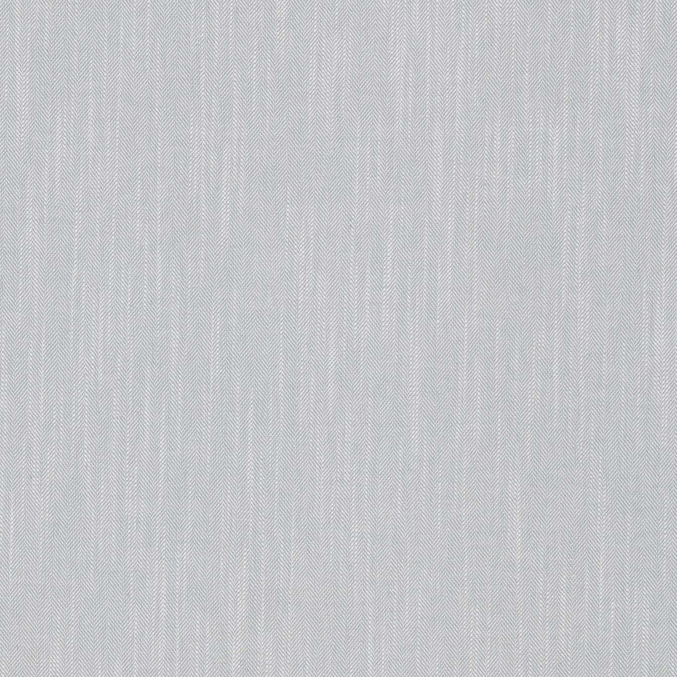 Pale silver-grey woven fabric with fine herringbone texture and subtle vertical rhythm