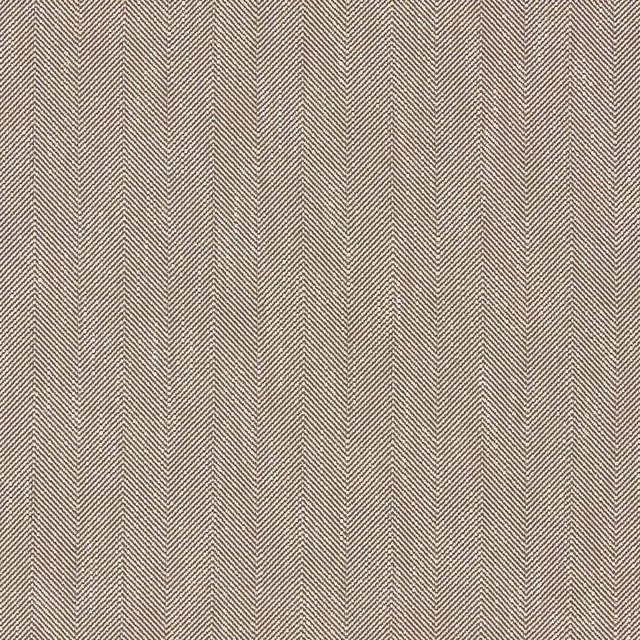 Close-up of a brown chevron woven fabric in raw chocolate tones