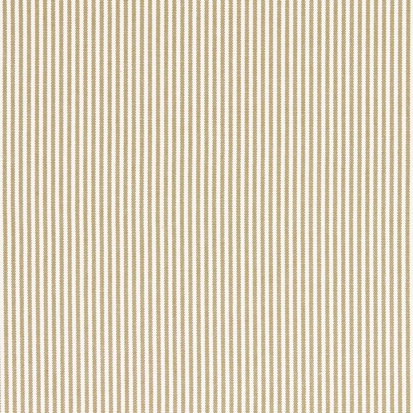 Pale ground fabric with fine vertical asparagus-green pinstripes