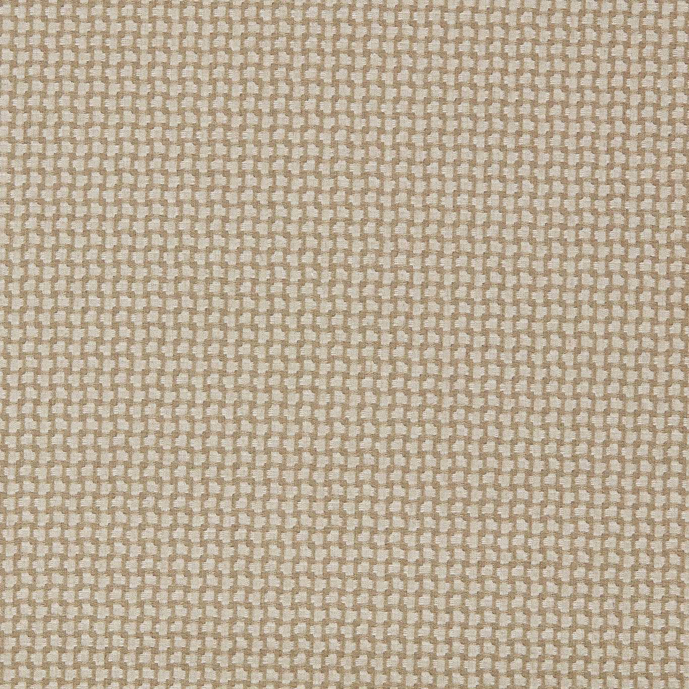 Soft oatmeal beige woven fabric with a fine grid texture and subtle tonal variation