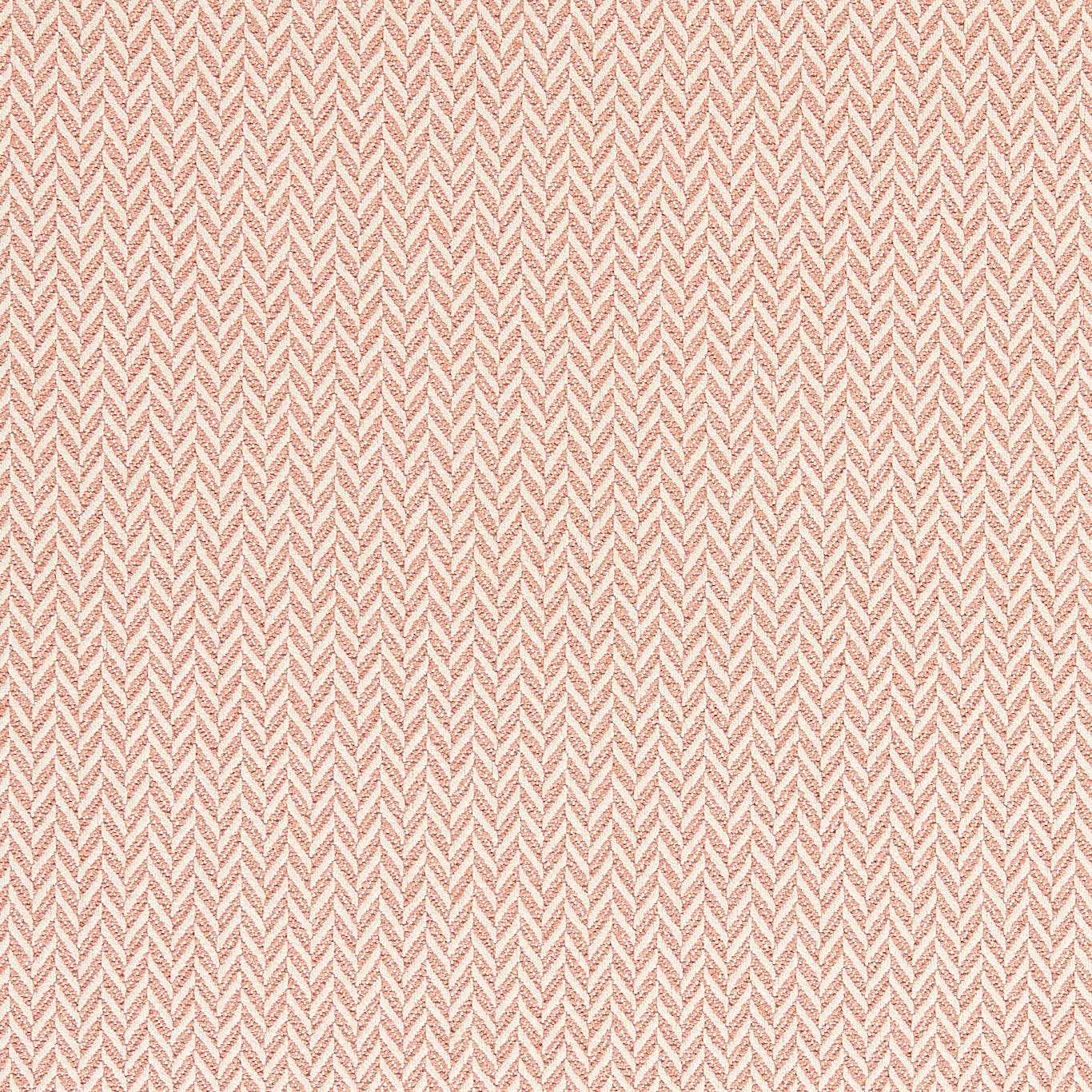 Close-up of a small putty-beige chevron weave fabric